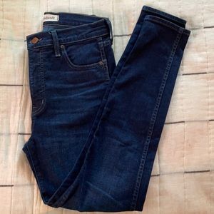 Madewell Denim-10” High Rise Skinny Size 28